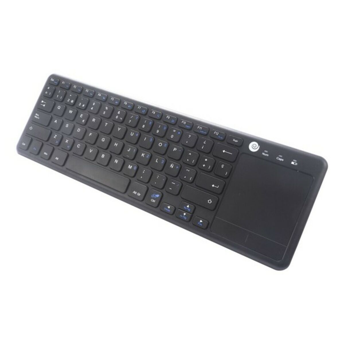 Tipkovnica s Touchpad CoolBox CoolTouch Črna Qwerty Španska